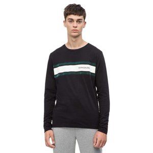 Calvin Klein pánské černé tričko Sleeve - XXL (099)